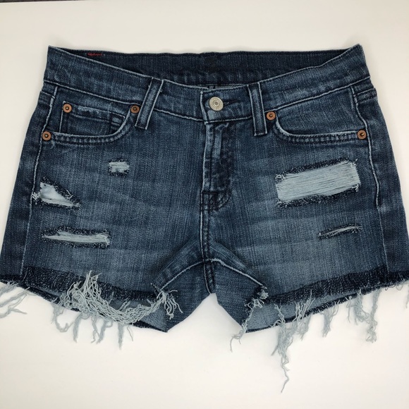7 For All Mankind Pants - 7 For All Man Kind- Jean cutoff shorts